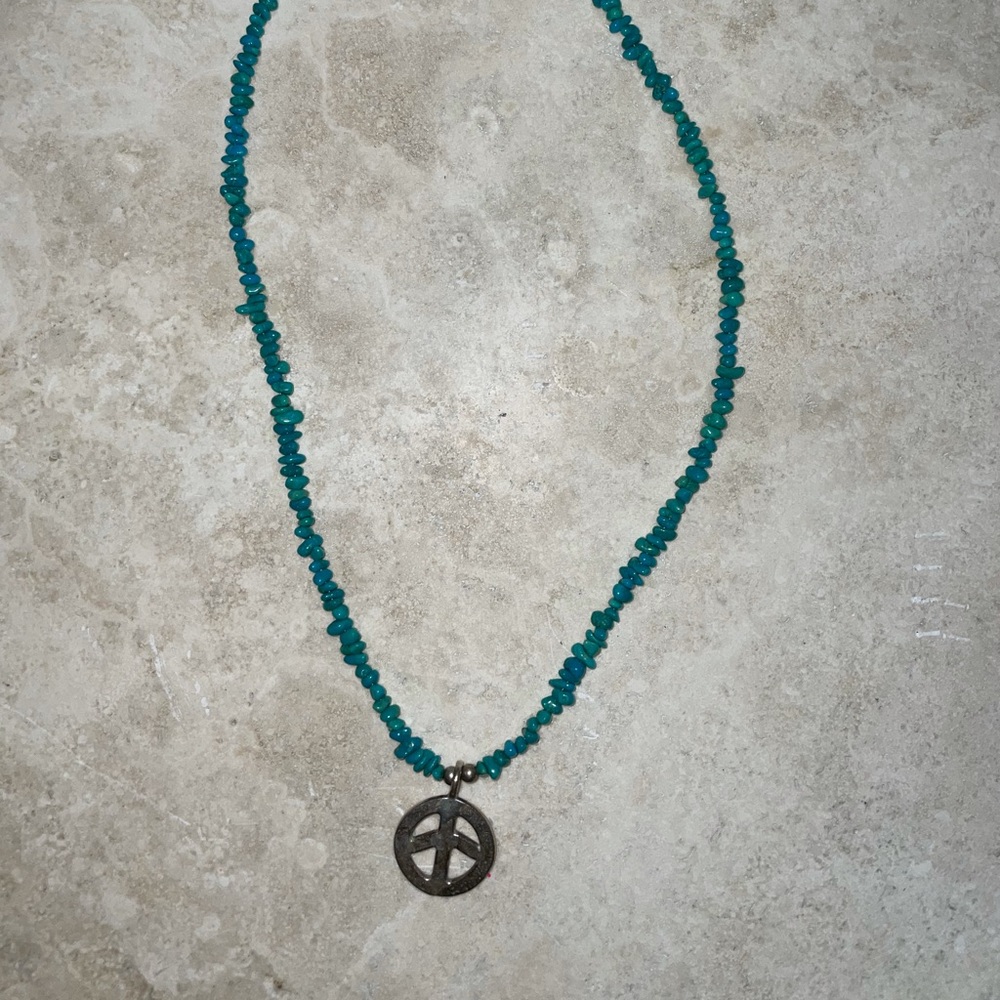 Peace Sign Necklace